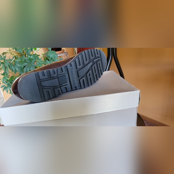 Franco Sarto Lug Sole Loafer (Burgundy color) - Picture 3 of 7